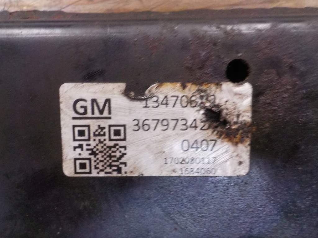 фото №8, Подрамник подрамник балка перед opel astra j iv gm 13327070