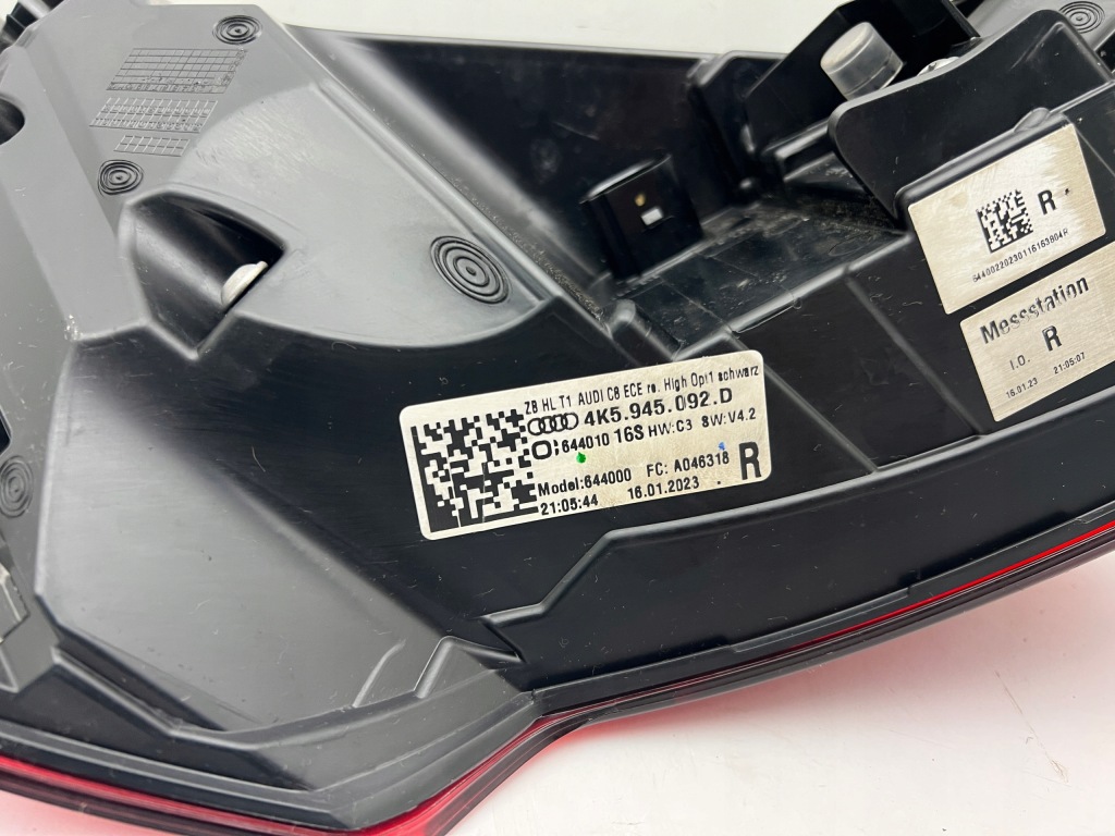 фото №4, Audi a6 c8 4k5 лампа задняя правая задняя led matrix sedan 2018-