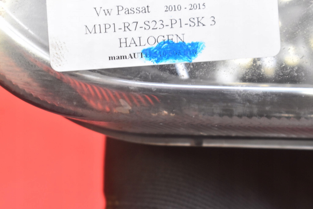 фото №14, Протитуманна фара лівий перед передній 176623 vw passat b7 10-15