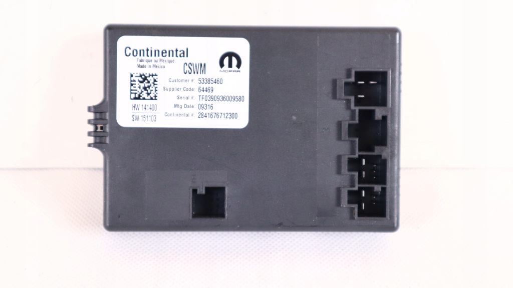 фото №1, Jeep renegade модуль подогрев сиденье правый перед 53385460