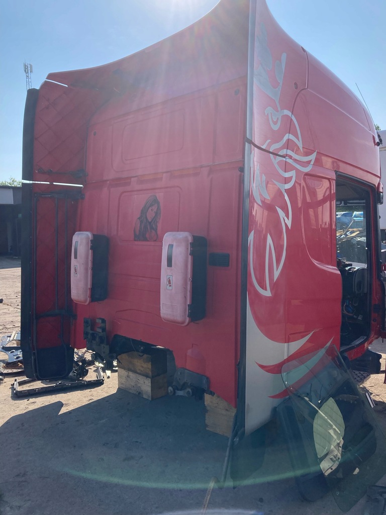 фото №2, Ветровики спойлеры закабинный scania r topline