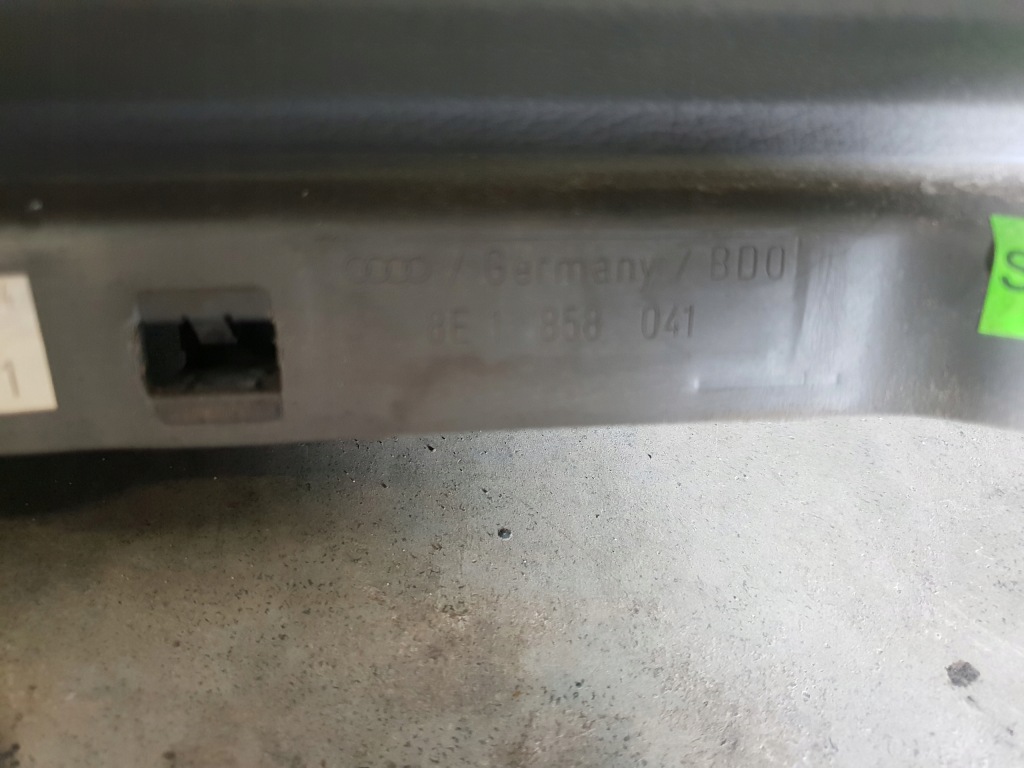 фото №13, Audi a4 b6 04r консоль приборная панель air bag ремни swing