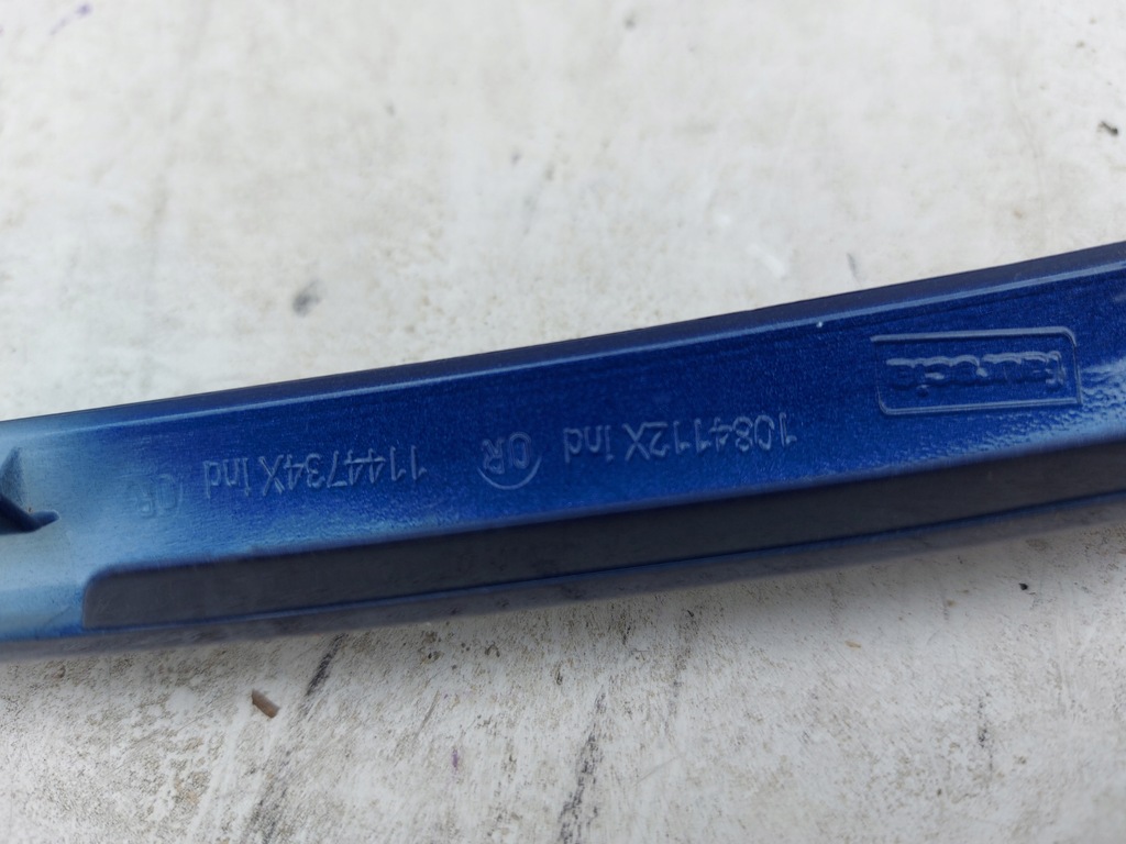 фото №10, Peugeot 208 рамка niebieska решётка радиатора решётка радиатора