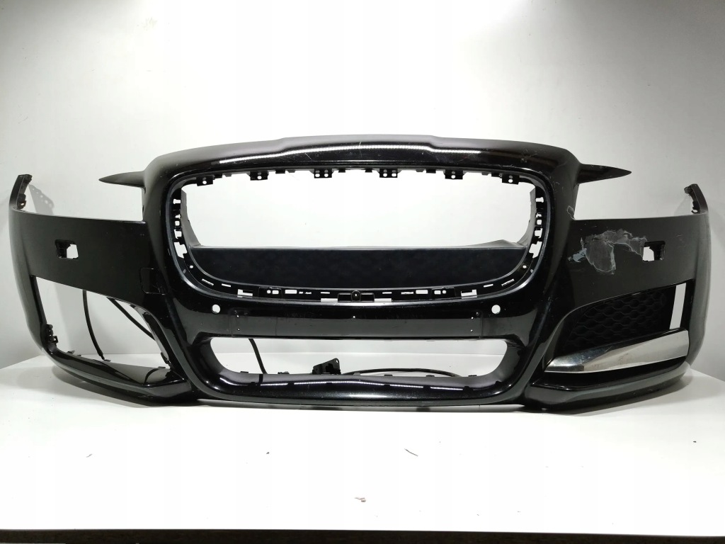 фото №1, Jaguar xf x260 xf бампер перед хром решітка