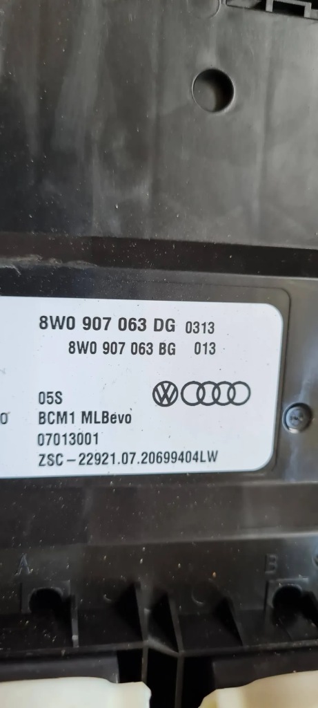 Q5 80a sq5 модуль блок керування комфорту 8w0907063dg a4 b9 a5 8w Київ