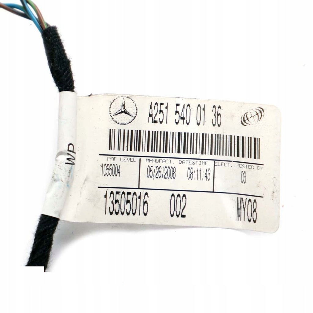 фото №12, Mercedes ml w164 передня подушка пасажира подушка безпеки a2518600805
