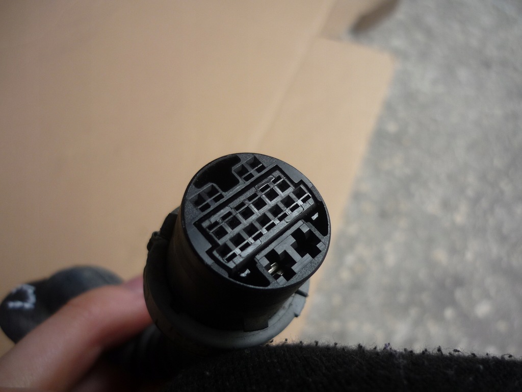 фото №7, Штекер жгут дверь левый задняя opel vectra c 6 кабели