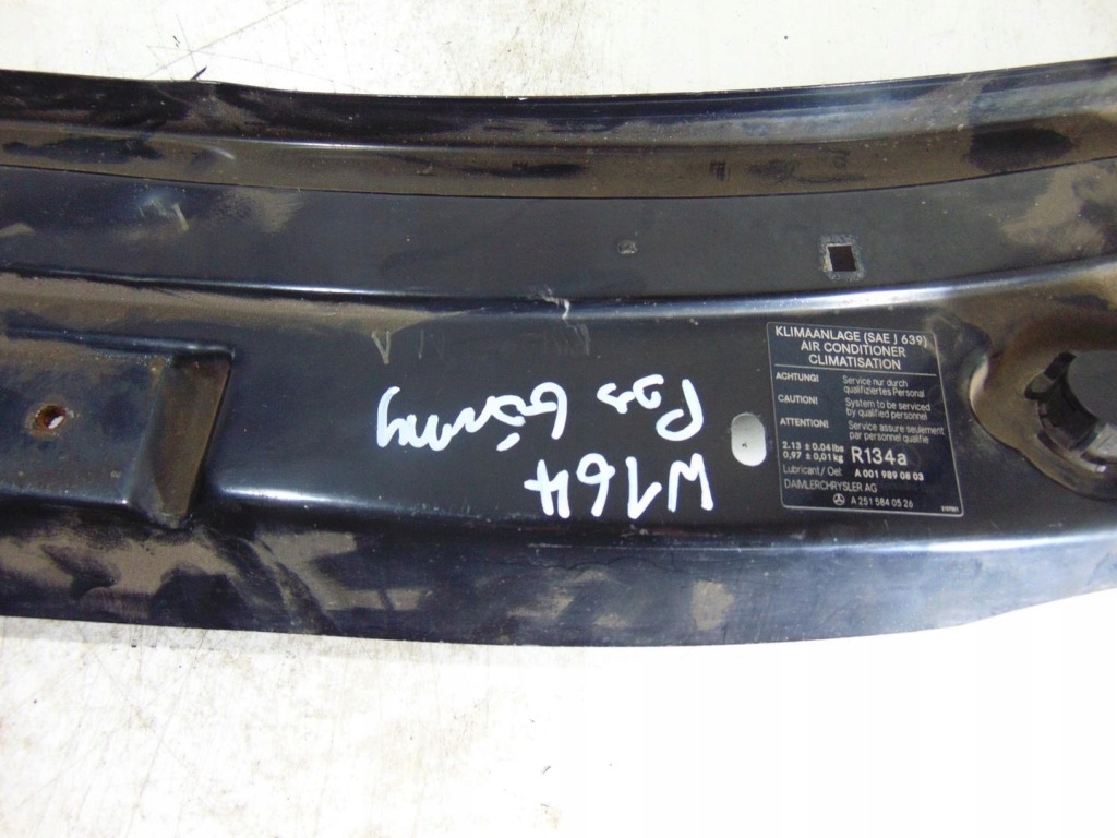 Pas передній підсилювач верхній w164 a0019890803 Зі Шроту