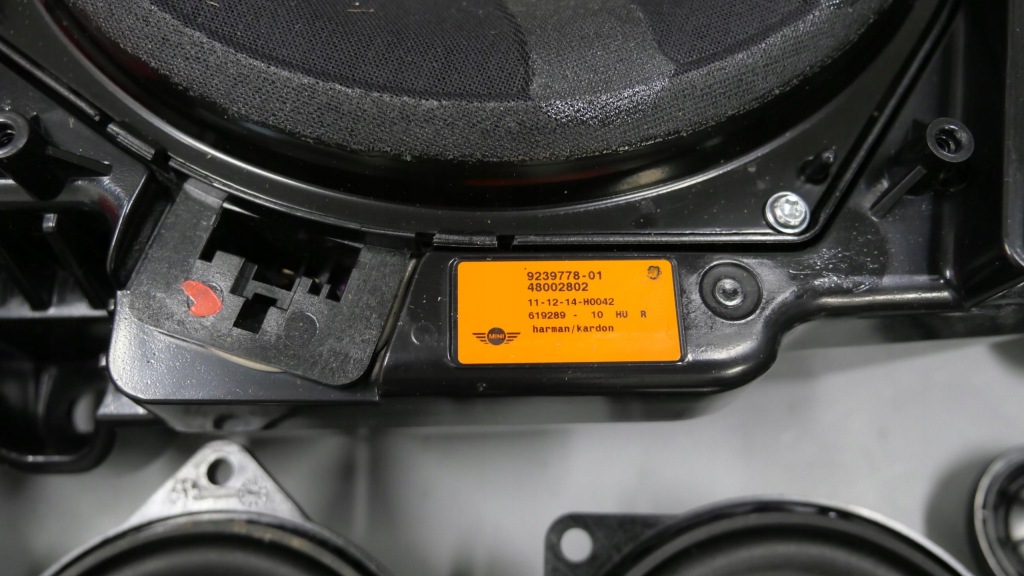 фото №9, Mini countryman r60 динаміки zewstaw harman kardon підсилювач аудіосистема