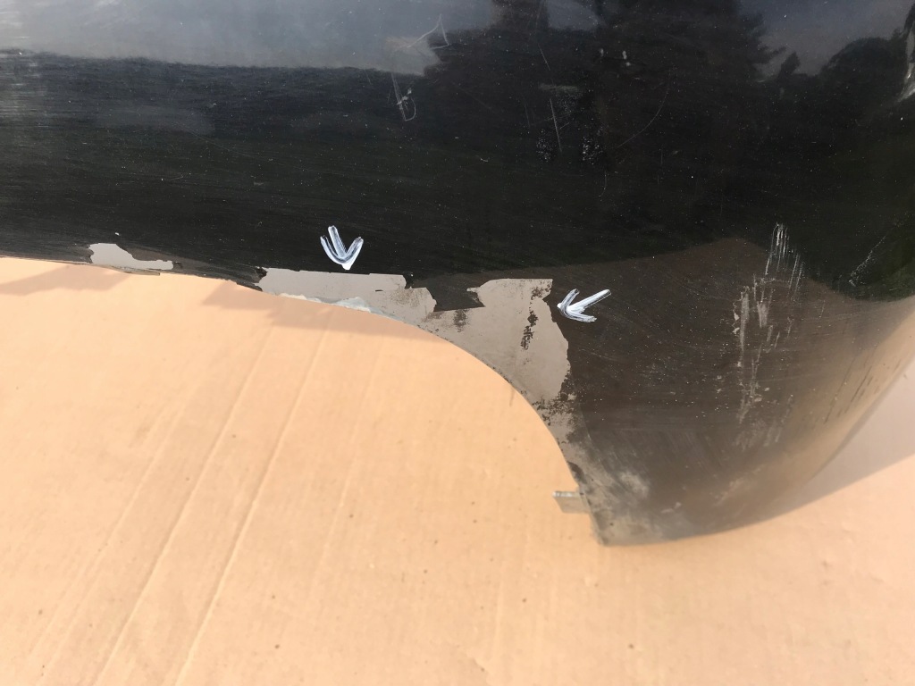 фото №7, Mercedes ml i 1 w163 97-01 бампер задняя задний