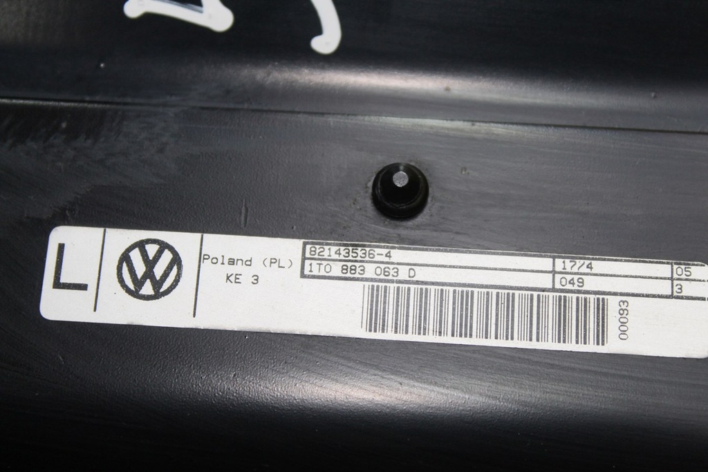 фото №12, Сидіння лівий задня задній vw touran