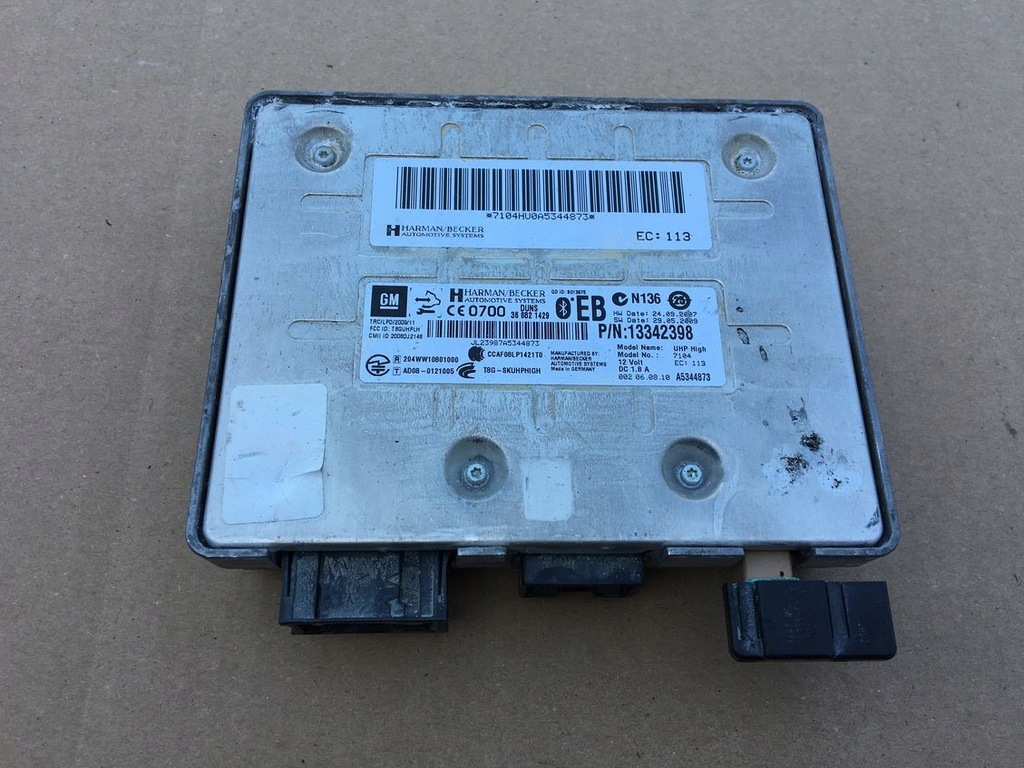 фото №1, Модуль bluetooth 13342398 opel insignia справний