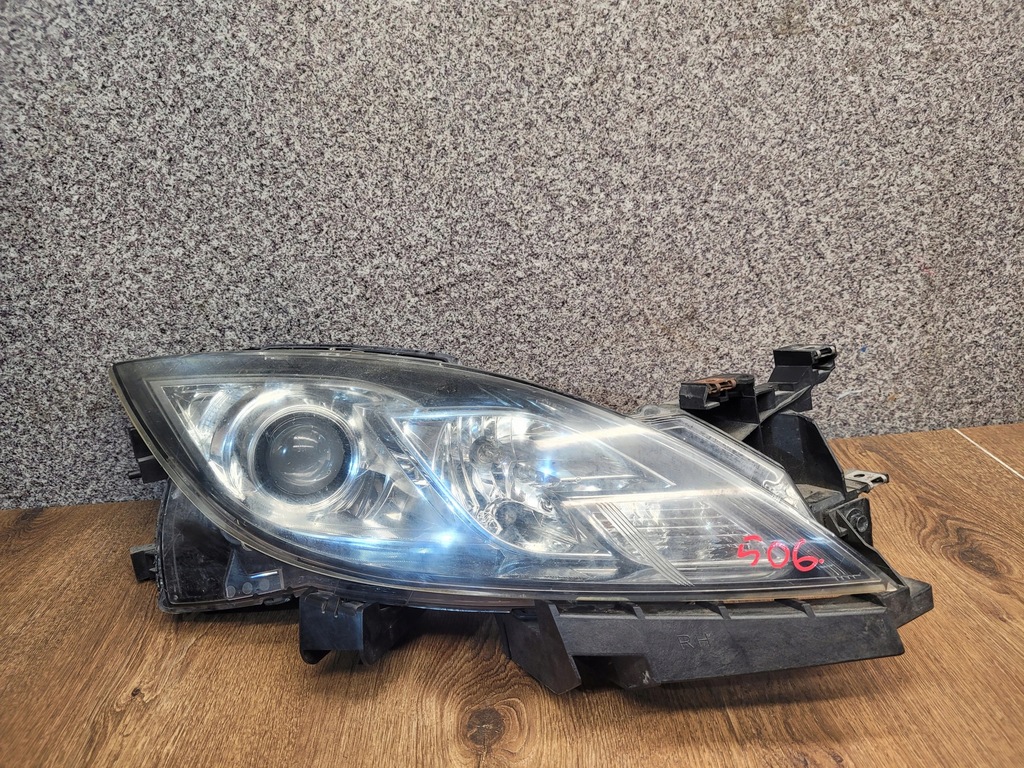 фото №1, Mazda 6 gh лампа правая правый перед передняя
