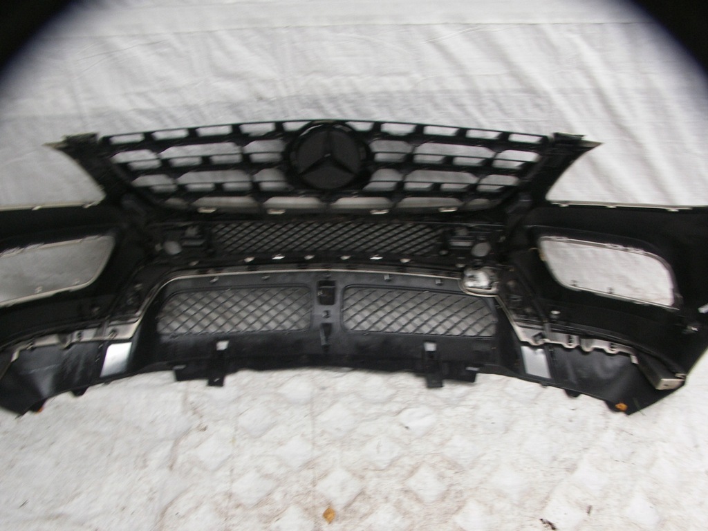 фото №10, Mercedes ml w166 11-15 бампер передній решітка радіатора pdc