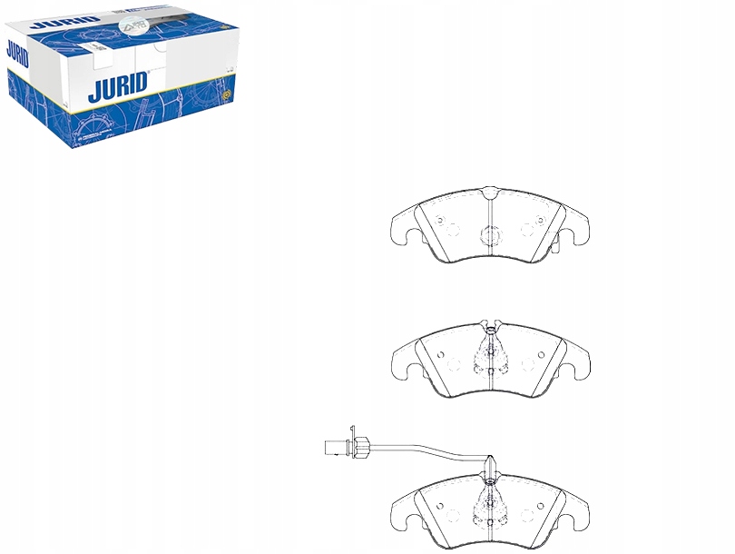 фото №1, Тормозные колодки тормозные керамические audi a4 a4 allroad a5