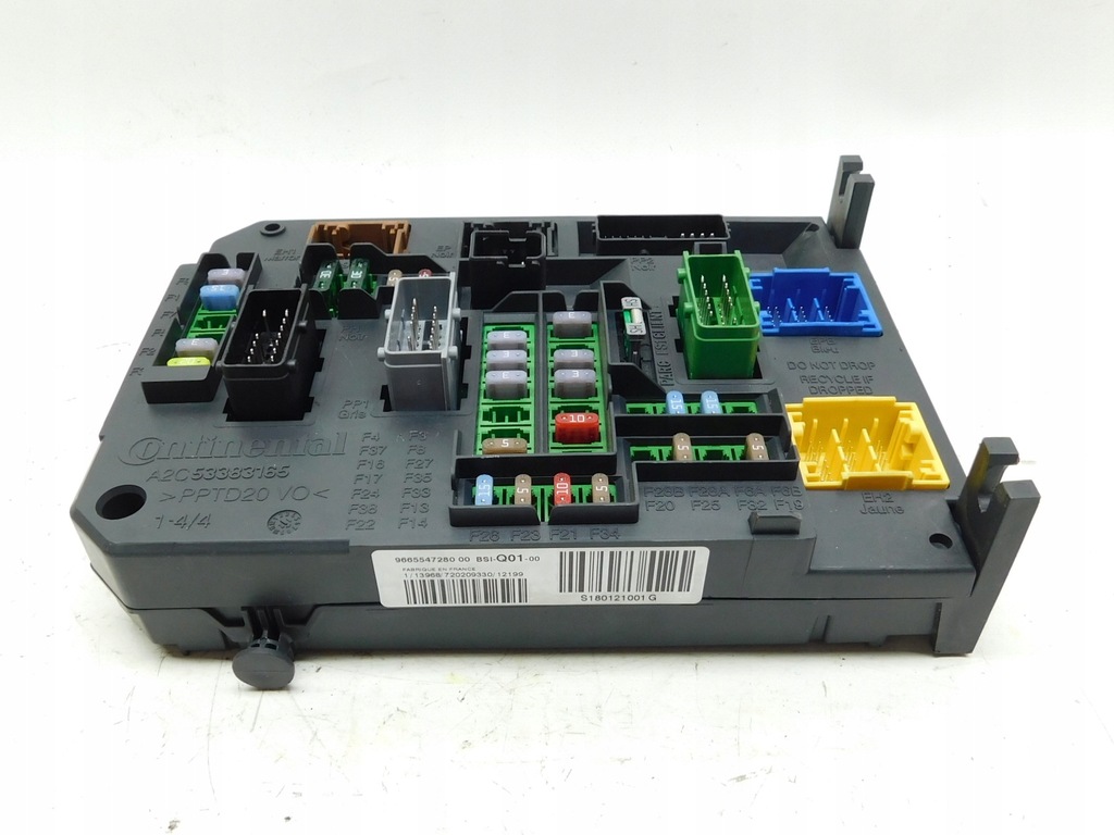 фото №1, Модуль блок управления bsi 9665547280 - citroen c4 ii ds4 10-16