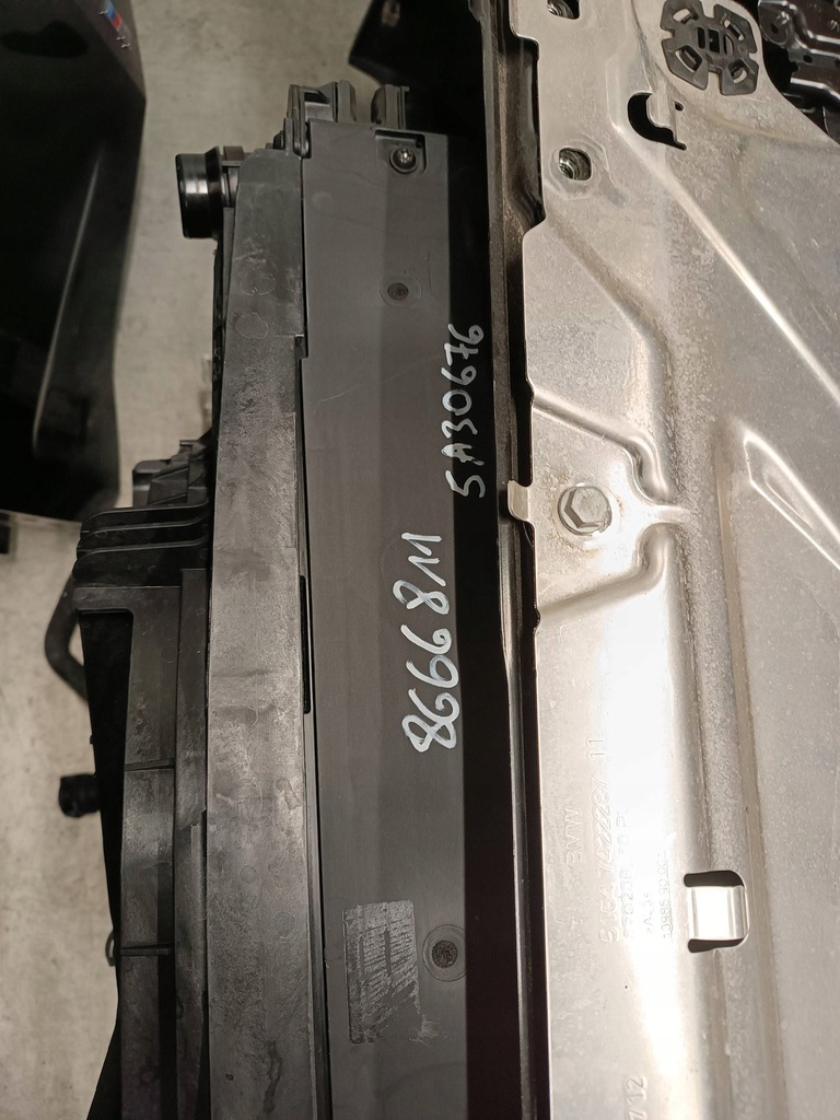 фото №9, Капот крыло бампер радиатор лампы комплект перед kol. 475 bmw 4 g22 g23