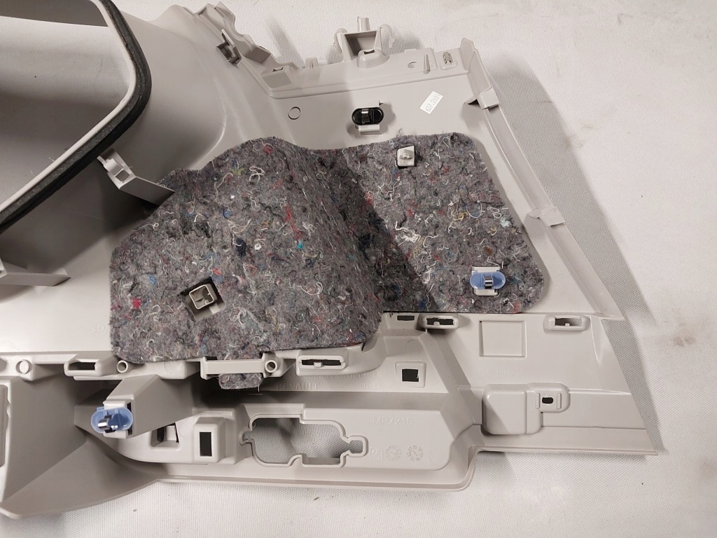 фото №5, Защита обивка блок двигателя c левый задняя багажника renault scenic iv 769351901