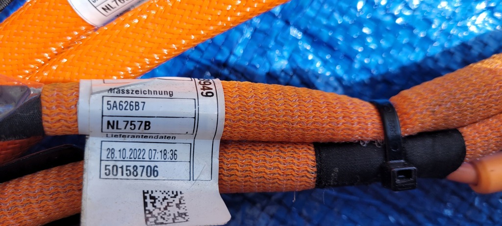 фото №8, Кабель шланг wysokiego напруги bmw xm g09 eu