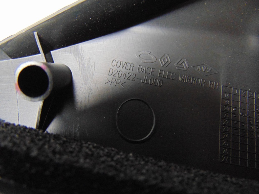 фото №7, Накладка треугольник зеркало правый renault arkana d20422-jl000