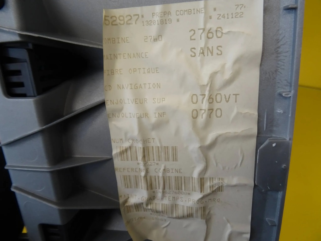 фото №5, Лічильник приладова панель прилади citroen c8 бензин 1496276080 nr644