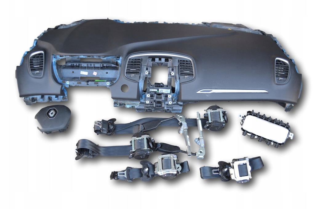фото №1, Renault scenic iv 4 приборная панель консоль подушка безопасности