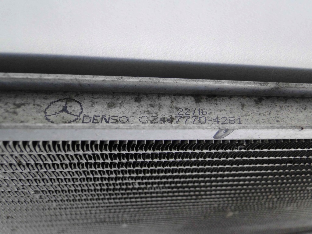 фото №10, Mercedes slk slc r172 172 радіатор кондиціонера