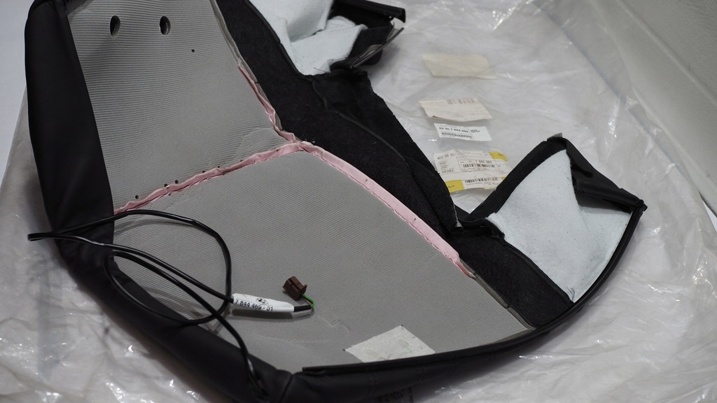 фото №5, Оббивка сидіння сидіння задня спинка bmw f10 m5