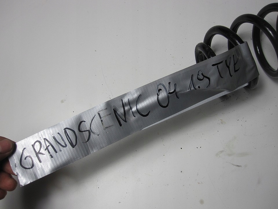 фото №3, Пружина задня задня renault grand scenic ii 1.9dci 04r