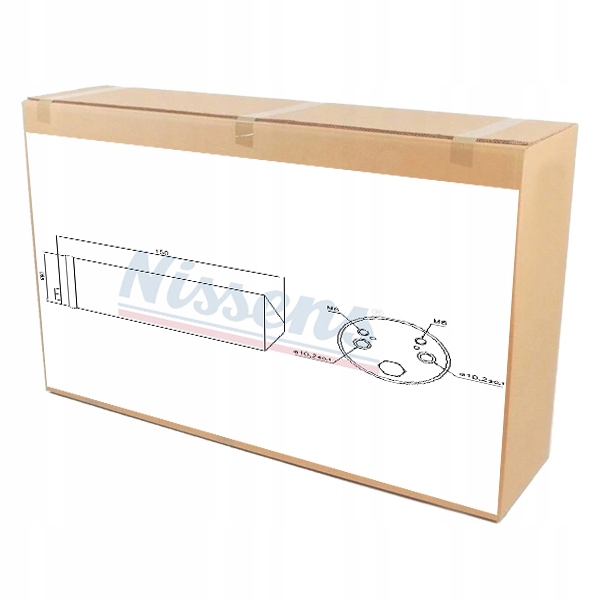 фото №1, Осушитель кондиционера mitsubishi l200 2.0 2.4 2.5