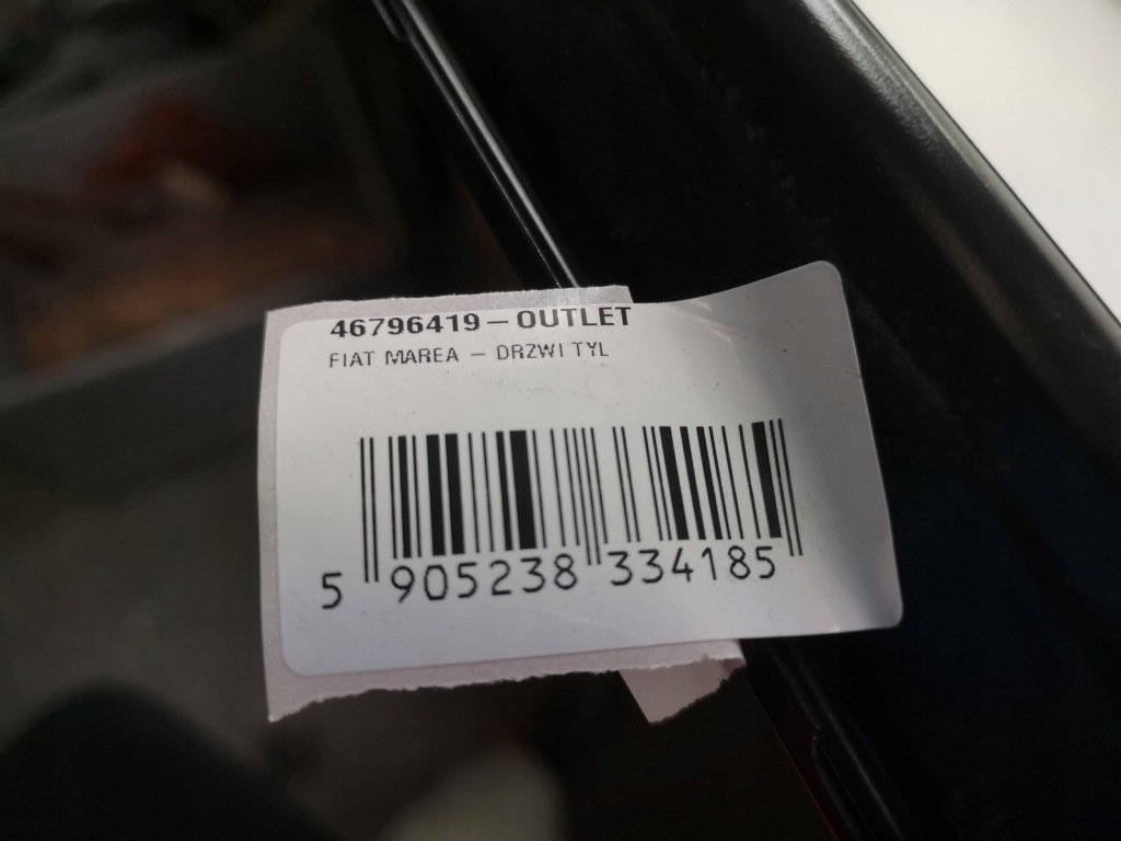 фото №11, Двері правий задня fiat marea 1996-2002 оригінал оригінальний номер