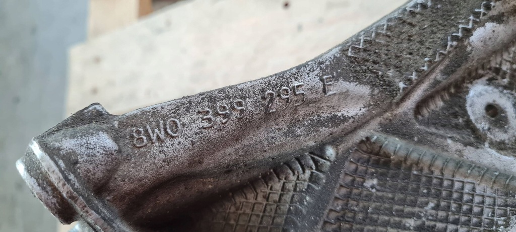 фото №12, S4 b9 8w a4 кронштейн кронштейн кронштейн подрамник левая левый перед 8w0399295e s5 8w