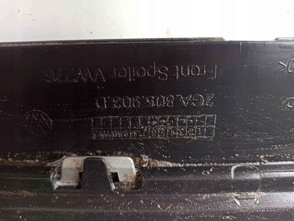 фото №6, Vw t-roc 2ga бампер накладка перед 2ga807221 оригінал