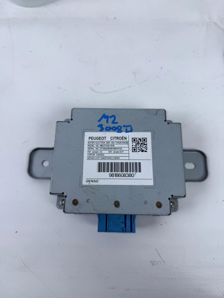 фото №1, Модуль блок управления камеры peugeot 3008 ii 5008 ii 9818608380