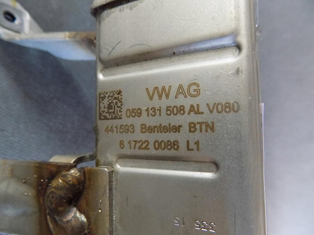 фото №3, Audi s5 a5 f5 радиатор выхлопных газов egr 059131508al