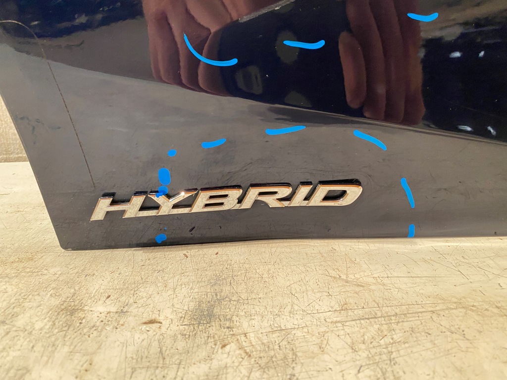 фото №12, Lexus es дверь правый задняя задние правое 18-