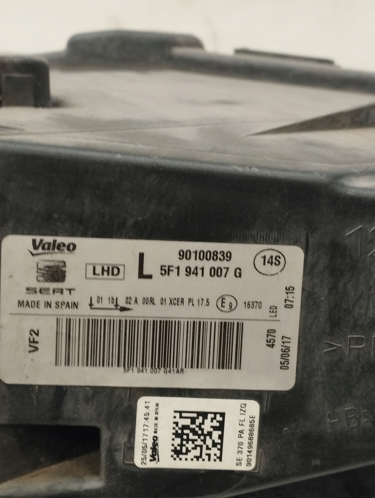 фото №15, Seat leon iii 3 лампа лівий перед 5f1941007g