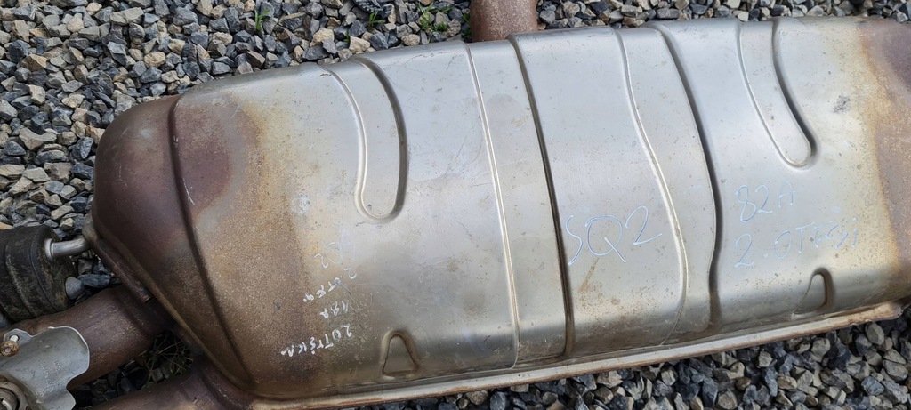 фото №5, Sq2 гаситель система выпускной конечный задняя 2.0 tfsi 5q6253611bh