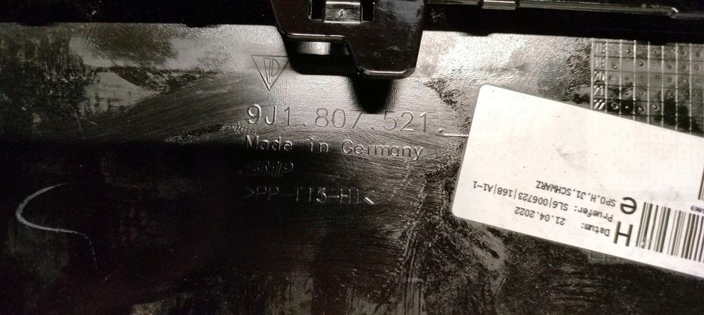 фото №7, Спойлер диффузор бампера задняя porsche taycan 9j1