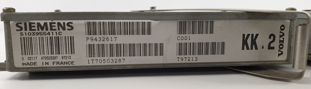 фото №5, Бортовий комп'ютер блок керування двигуна volvo v70 s70 p9432617