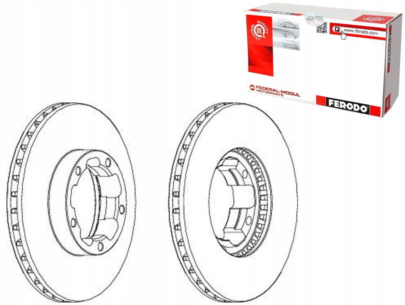 фото №1, Ferodo fcr261a диск тормозная