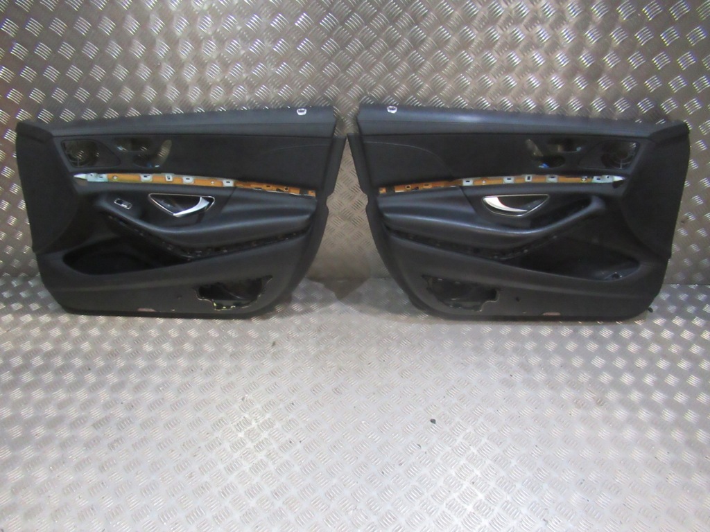 Сидіння заднє сидіння обшивки mercedes s klasa w222 s63 amg long комплект вентильовані Зі Шроту