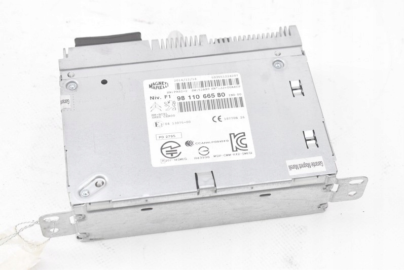 фото №5, Радіо радіопрогравач навігація 9811066580 peugeot 208 1 i 15-19