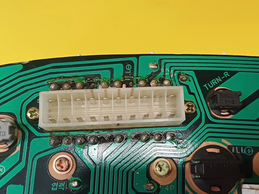 фото №7, Лічильник приладова панель прилади kia clarus 78813980 / 78804410 nr1151 anglik