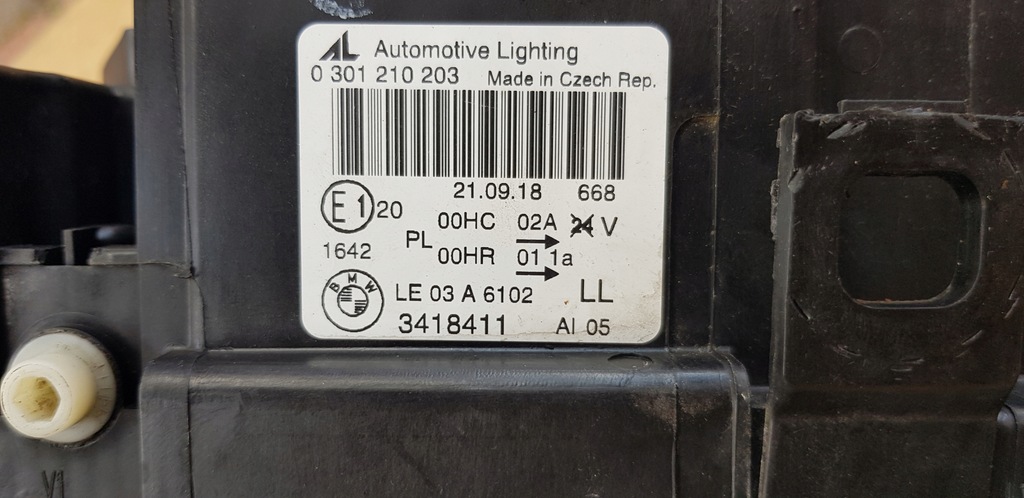 фото №7, Ліва лампа bmw x3 e83 lift 3418411