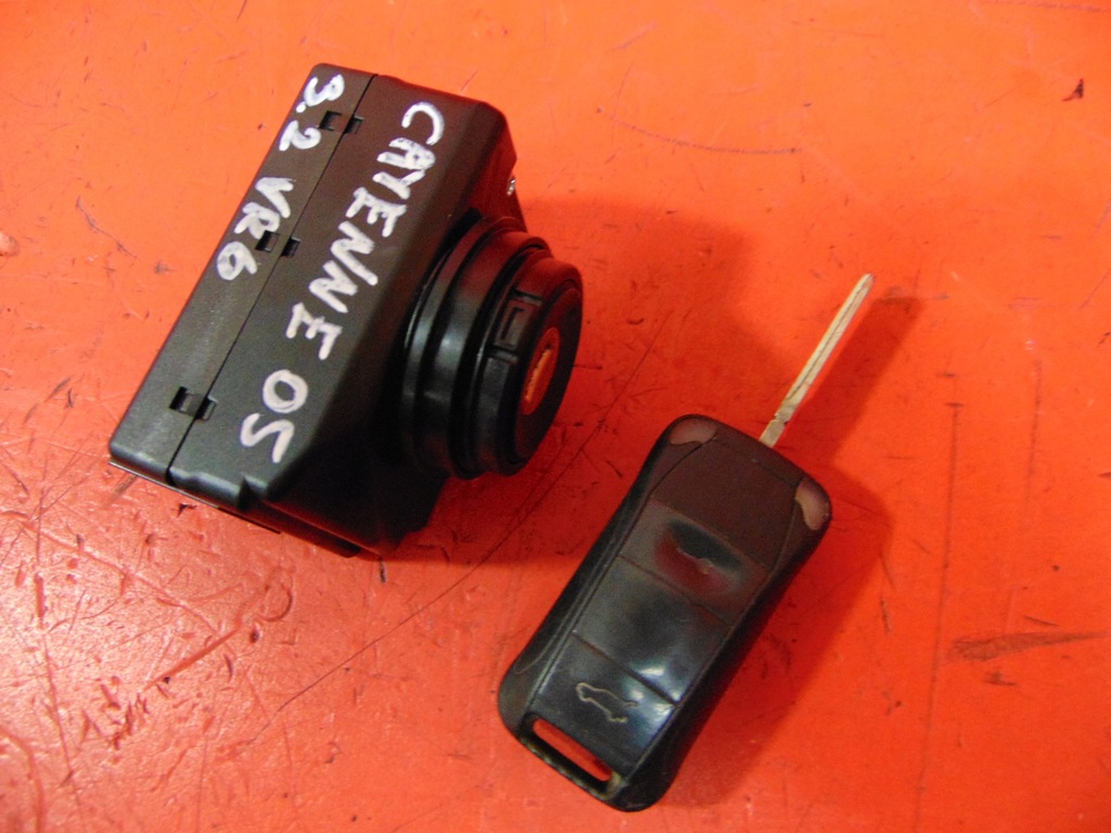 фото №1, Porsche cayenne i 9p 7l замок запалювання ключ pilot складний ключ 3d0905865e