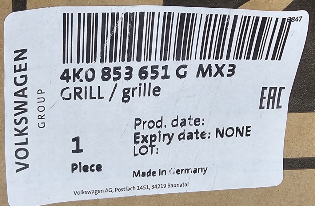 фото №8, Оригінальний решітка радіатора решітка радіатора радіатора audi a6 c8 allroad 2018-2023 pdc