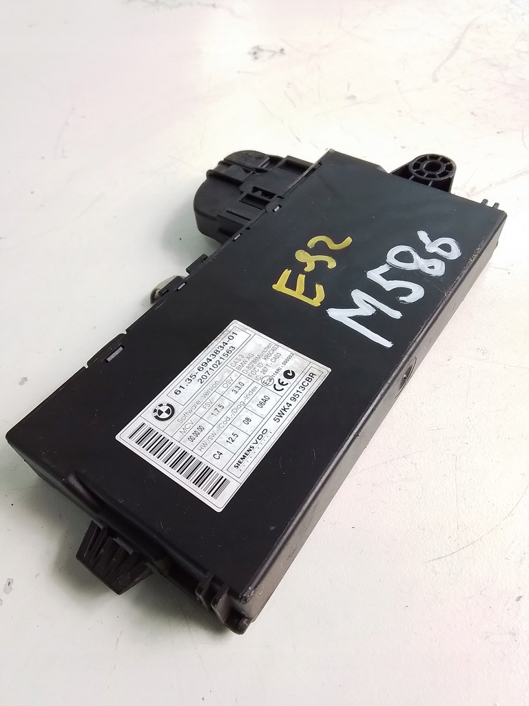 фото №1, M586 модуль комфорта bmw e92 6943834