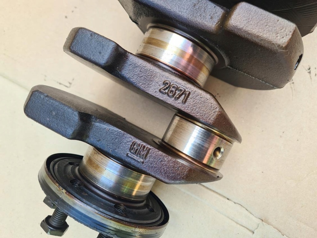 Wał коленчатый opel zafira a 2.0 t z20let let z20ler turbo 192km 141kw astra g Доставка