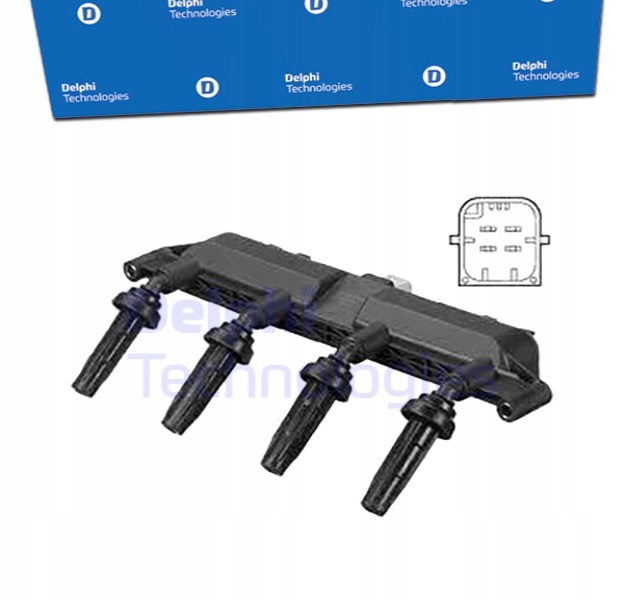фото №1, Катушка зажигания delphi ce20011-12b1